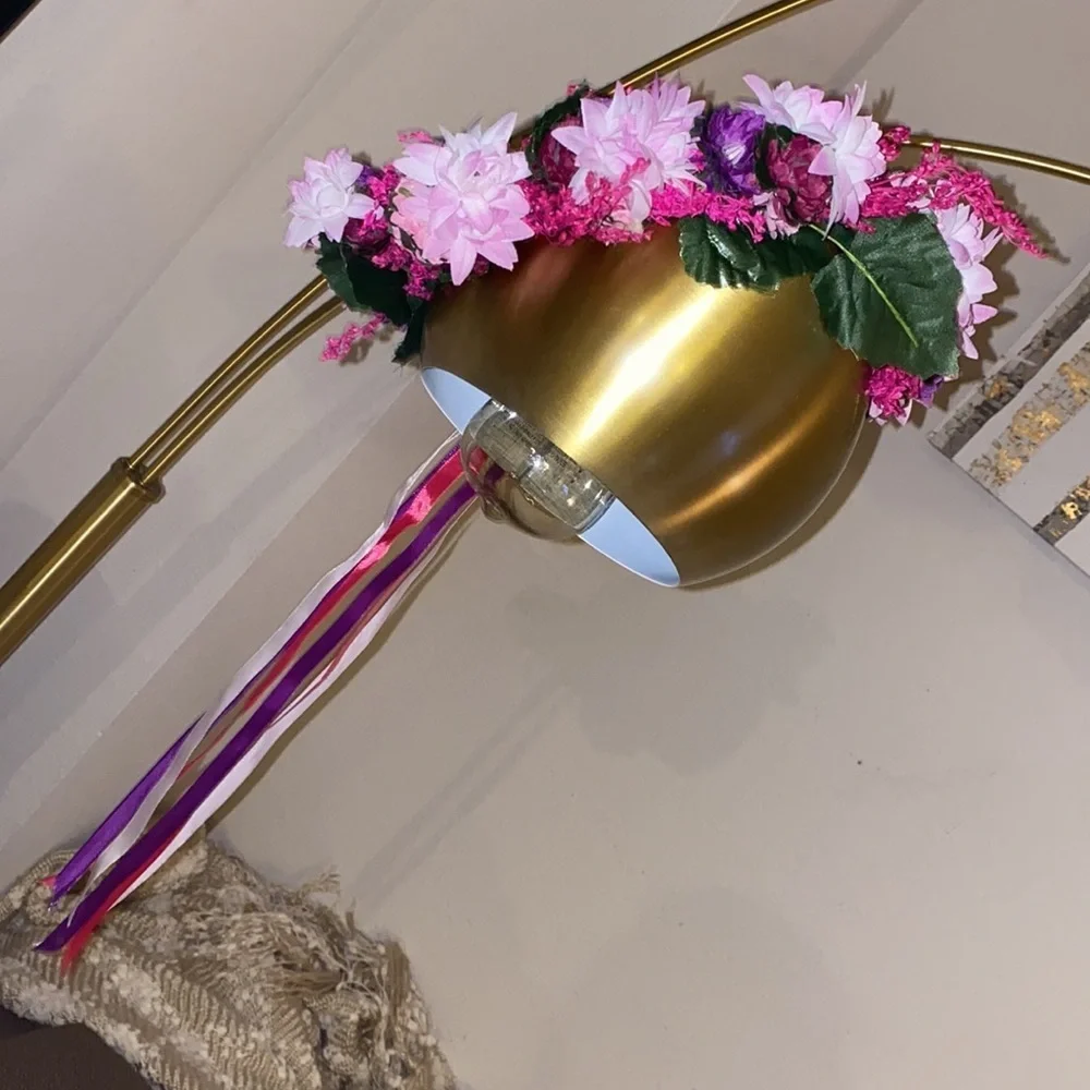 N/A floral headpiece